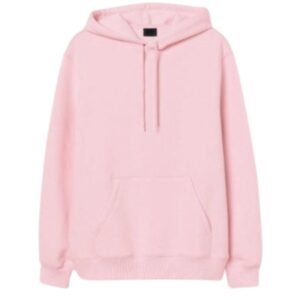 Casual Pink Hoodie
