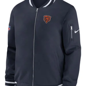 Chicago Bears Sideline Coach Bomber Jacket