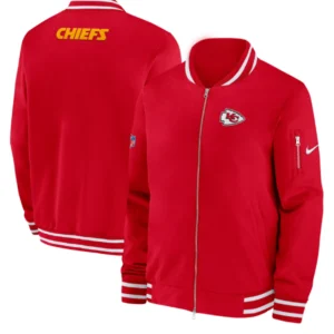 Chiefs Sideline Coach Bomber Jacket
