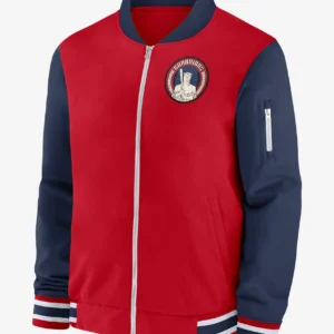 Cleveland Guardians Full-Zip Bomber Jacket