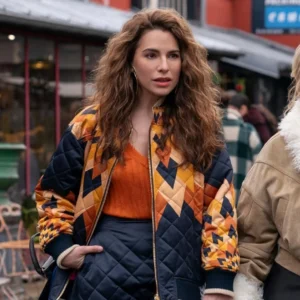 Emily In Paris Season 4 Sofia Sideris Quilted Jacket
