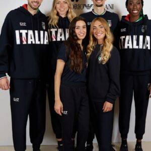Italia Team Paris 2024 Uniform Tracksuit