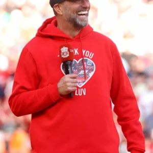 Jurgen Klopp Red Hoodie