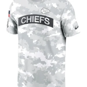 Kansas City Chiefs 2024 Salute To Service Performance T-Shirt