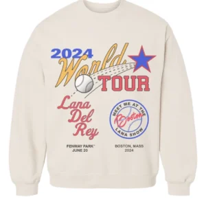 Lana Del Rey World Tour 2024 Crewneck