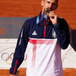 Paris Olympics Novak Djokovic Team Serbia Jacket