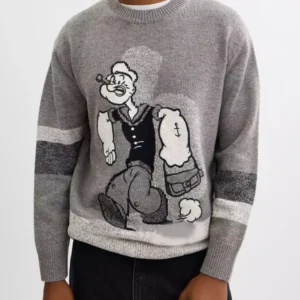 Popeye Grey Sweater