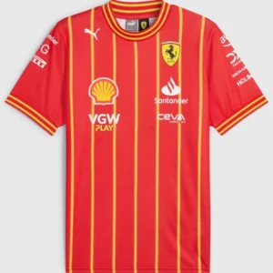 Scuderia Ferrari F1 2024 Soccer Jersey