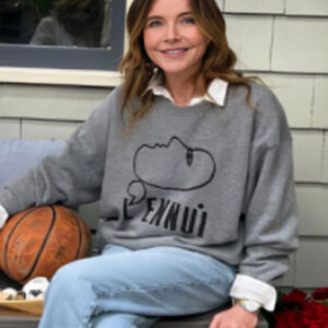 Shrinking S02 Liz Grey Oversized Sweatshirt