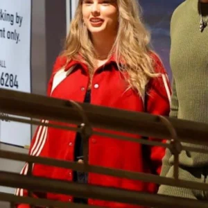 Taylor Swift Red Bomber Jacket