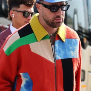 Travis Kelce Multi Color Jacket