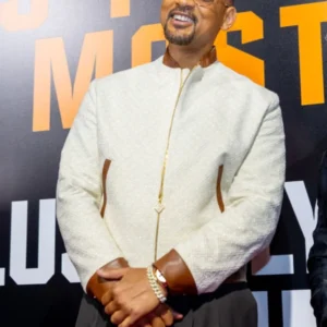 Will Smith Bad Boys Ride Or Die Premiere Jacket
