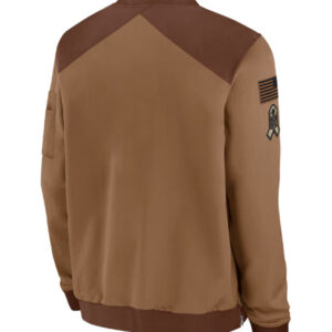 Chicago Bears Brown Salute To Service Jacket
