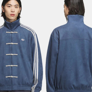 Chinese New Year Suede Jacket Blue