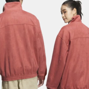 Chinese New Year Suede Jacket Red