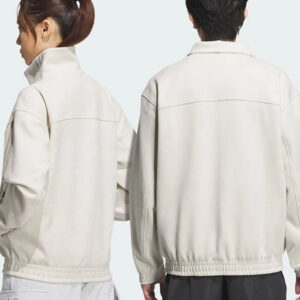 Chinese New Year Suede Jacket White