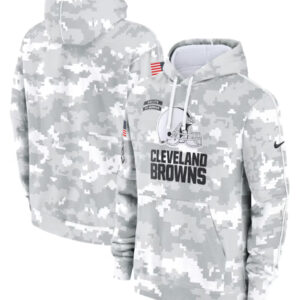 Cleveland Browns Camo Salute To Service Hoodie