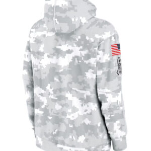 Cleveland Browns Salute To Service Camo Hoodie