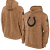 Indianapolis Colts Brown Salute To Service Club Hoodie