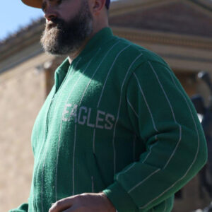 Jason Kelce Eagles Super Bowl LIX Parade Sweater