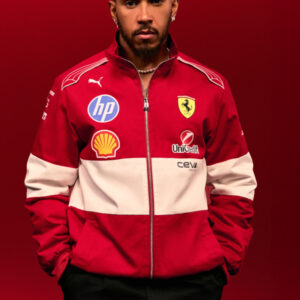 Scuderia Ferrari F1 2025 Team Racing Jacket