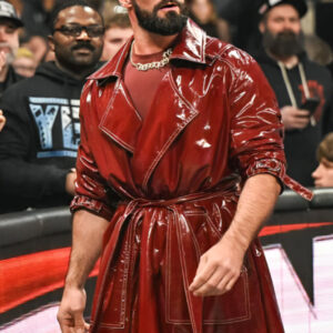 Seth Rollins Monday Night RAW Leather Coat