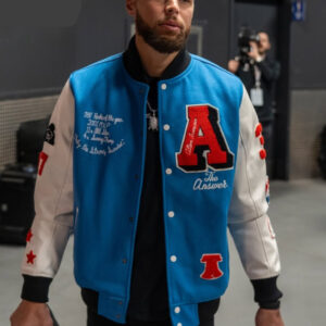 Stephen Curry Allen Iverson Jacket