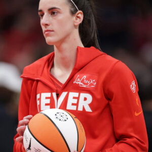Indiana Fever Caitlin Clark Red Zipper Hoodie