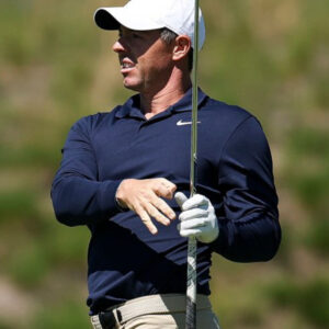 Rory McIlroy Truist Championship 2025 Long Sleeve Blue Shirt