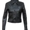 Women’s Black Leather Jacket