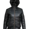 Women’s Stylish Black Puffer Jacket