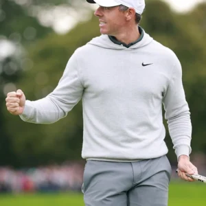 Amgen Irish Open 2025 Rory McIlroy Grey Hoodie
