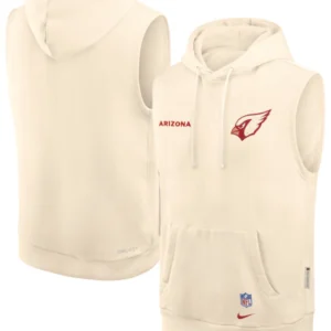 Arizona Cardinals 2025 Rivalries Collection Standard Issue Sideline Dri-FIT Sleeveless Hoodie
