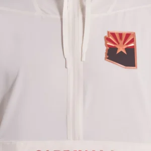Arizona Cardinals Rivalries 2025 Collection Sideline Anorak Half-Zip Hoodie Jacket