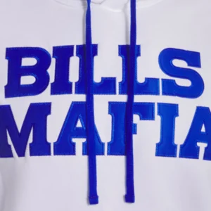 Buffalo Bills 2025 White Rivalries Collection Club Hoodie
