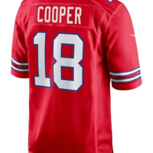 Buffalo Bills Amari Cooper Red Alternate Jersey