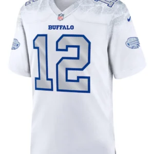 Buffalo Bills Jim Kelly White 2025 Rivalries Jersey