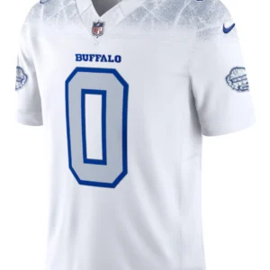 Buffalo Bills Keon Coleman White 2025 Rivalries Jersey