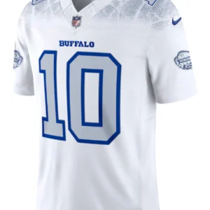Buffalo Bills Khalil Shakir White 2025 Rivalries Jersey