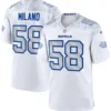 Buffalo Bills Matt Milano White 2025 Rivalries Collection Game Jersey