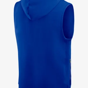 Buffalo Bills Sideline Dri-FIT Sleeveless Pullover Hoodie
