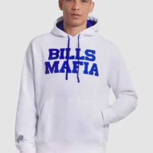 Buffalo Bills White 2025 Rivalries Collection Club Hoodie