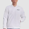 Buffalo Bills White 2025 Rivalries Collection Sideline Full-Zip Bomber Jacket