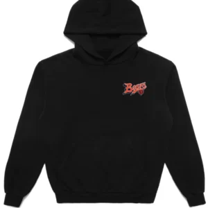 Chicago Bears Born x Raised Black Pro Script Hoodie