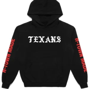 Houston Texans Born x Raised Black Classic Hoodie