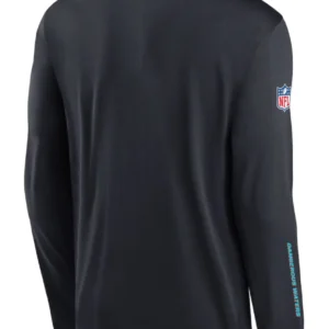 Miami Dolphins 2025 Blue Rivalries Collection Sideline Legend Dri-FIT Long Sleeve T-Shirt