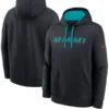 Miami Dolphins Blue 2025 Rivalries Collection Club Hoodie