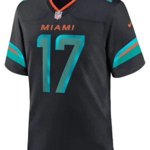 Miami Dolphins Jaylen Waddle 2025 Rivalries Collection Jersey