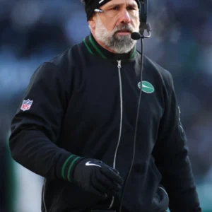 New York Jets Sideline Coach Bomber Jacket