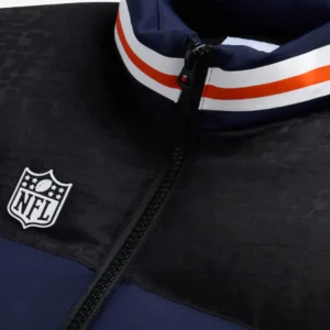 Off Season x NFL Chicago Bears Navy Team Puffer Vest